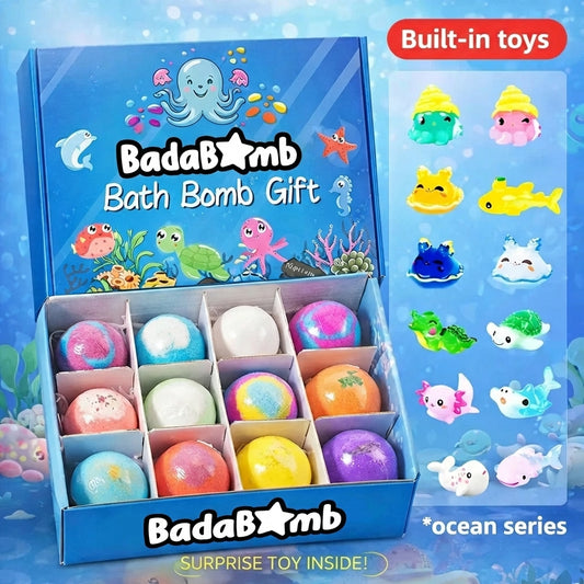 Ocean Surprise Toy Bath Bomb Set
